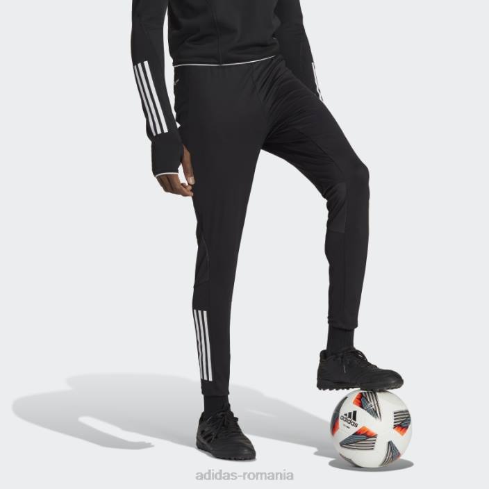 Adidas pantaloni de trening tiro 23 pro negru bărbați negru 2JBN13736