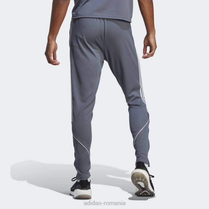 Adidas pantaloni eleganti de liga onix tiro 23 adidas bărbați onix 2JBN4857