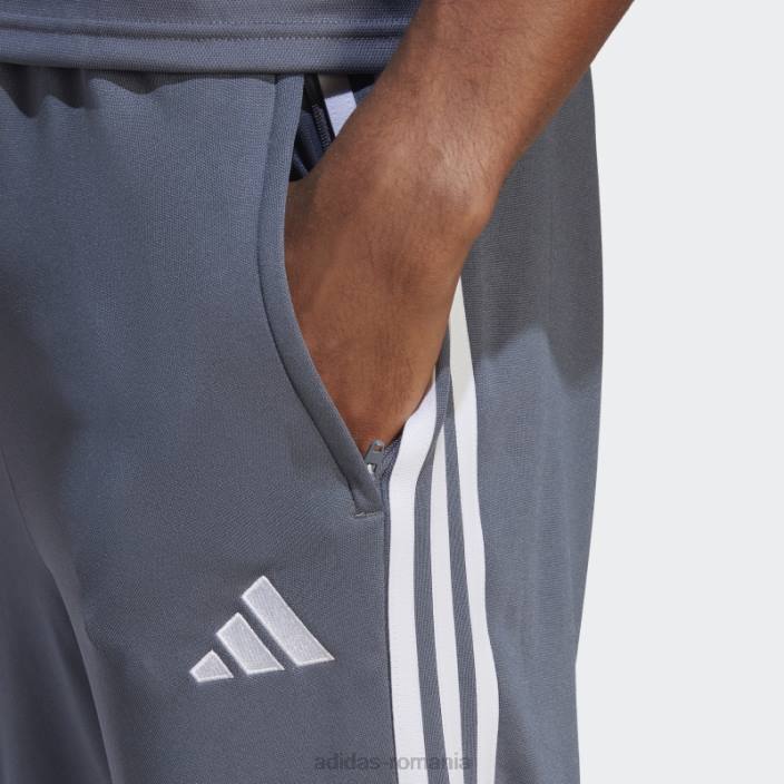 Adidas pantaloni eleganti de liga onix tiro 23 adidas bărbați onix 2JBN4857