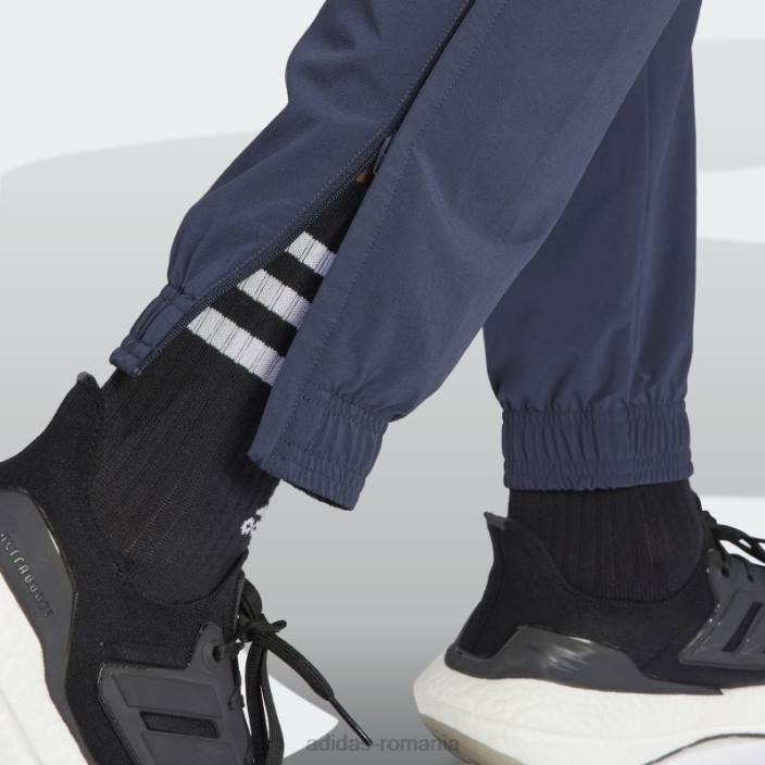 Adidas pantaloni țesuți icoană real madrid bleumarin de noapte adidas bărbați marina de noapte 2JBN6057