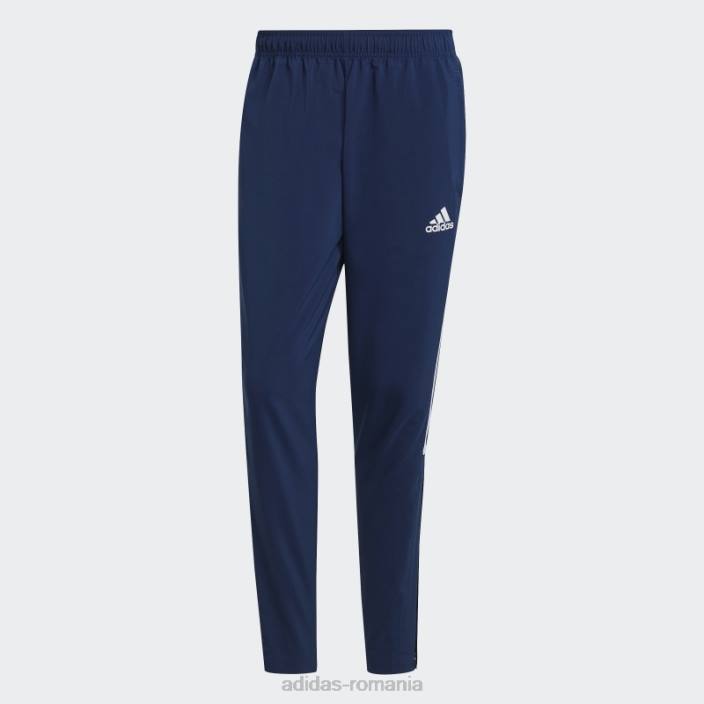 Adidas pantaloni țesuți tiro 21 bleumarin bărbați marina 2JBN1546