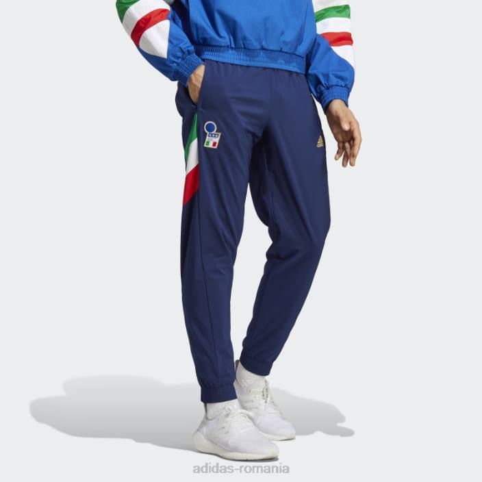 Adidas pantaloni icoan italia albastru închis adidas bărbați albastru inchis 2JBN6075