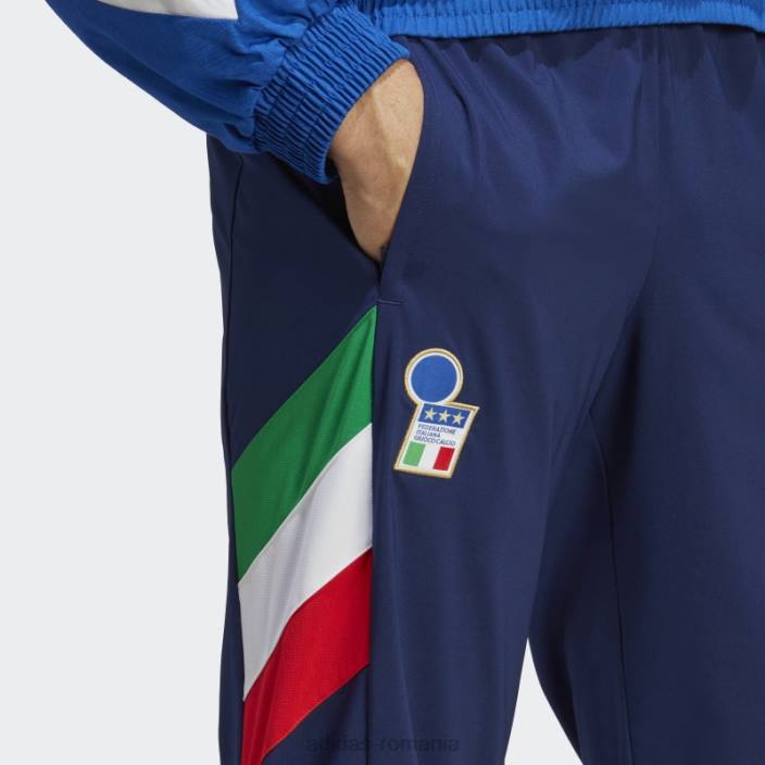 Adidas pantaloni icoan italia albastru închis adidas bărbați albastru inchis 2JBN6075
