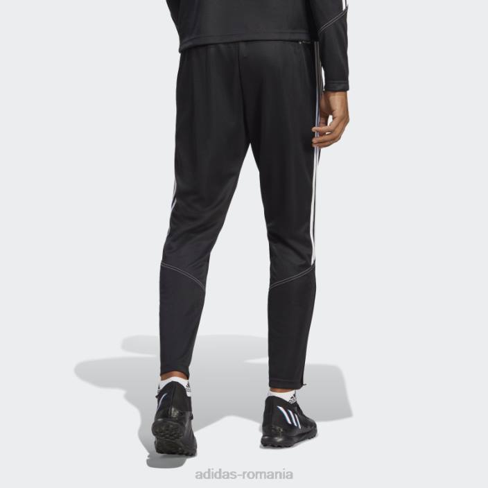 Adidas pantaloni negri de antrenament club tiro 23 bărbați alb negru 2JBN5177