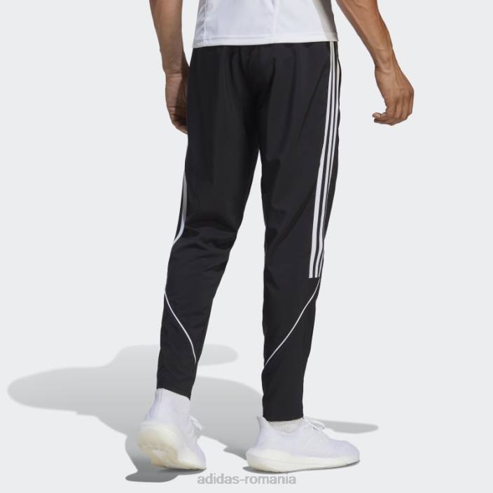 Adidas pantaloni negri țesuți league tiro 23 bărbați negru 2JBN5626