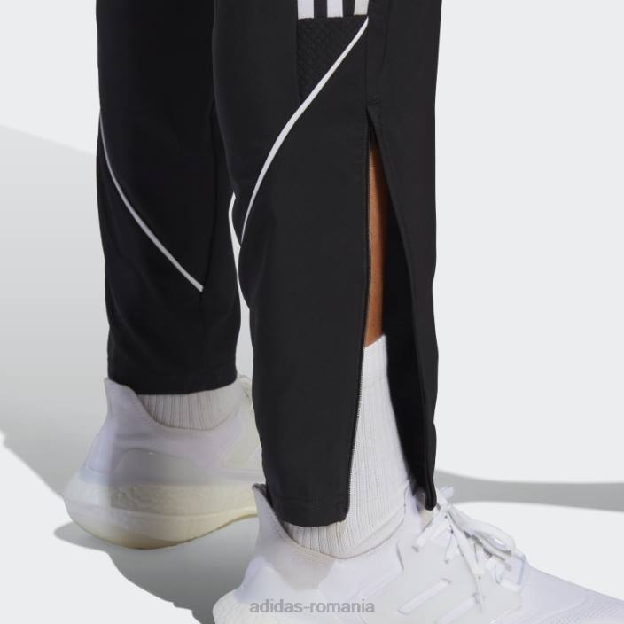 Adidas pantaloni negri țesuți league tiro 23 bărbați negru 2JBN5626