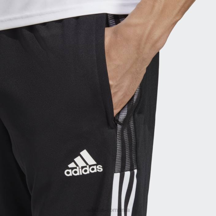 Adidas pantaloni negri tiro 21 adidas bărbați alb negru 2JBN1545