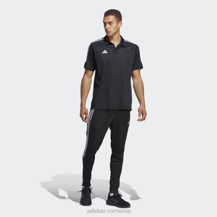 Adidas pantaloni negri tiro 23 liga bărbați negru 2JBN4841