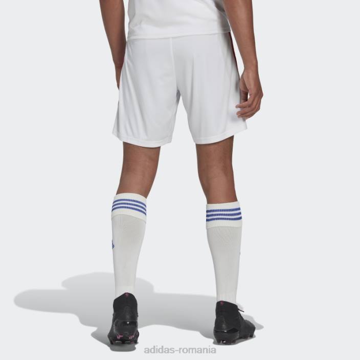 Adidas pantaloni scurți acasă olympique lyonnais 22/23 alb adidas bărbați alb 2JBN14418
