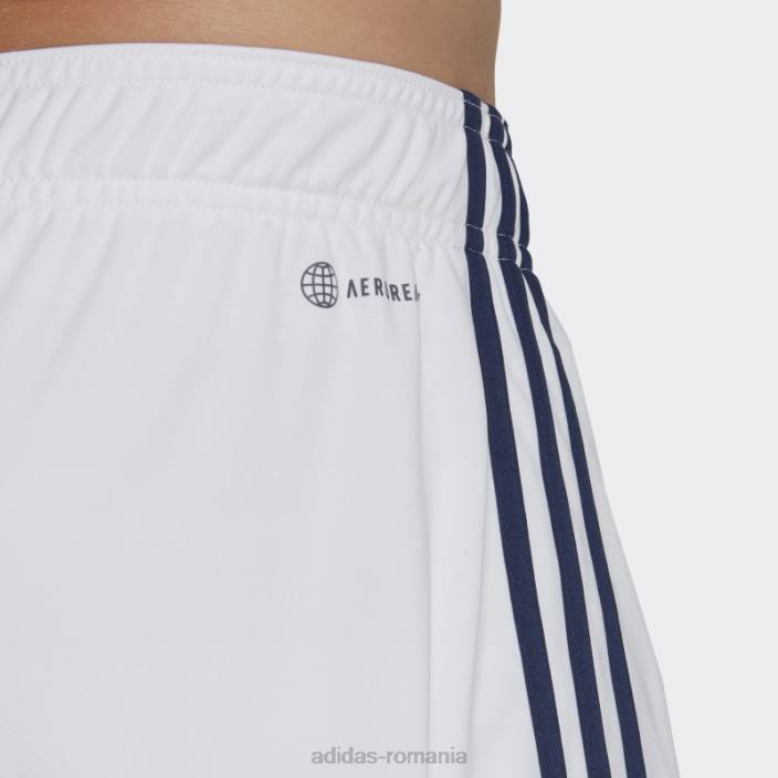 Adidas pantaloni scurți adidas girondins de bordeaux 22/23 away bărbați alb 2JBN14403