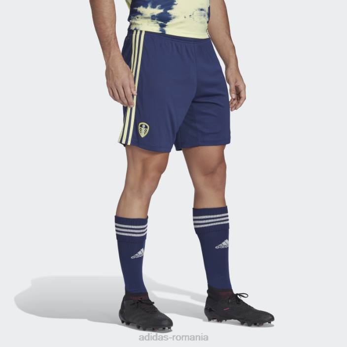 Adidas pantaloni scurți adidas leeds united fc 22/23 albastru închis pentru deplasare bărbați albastru inchis 2JBN15207