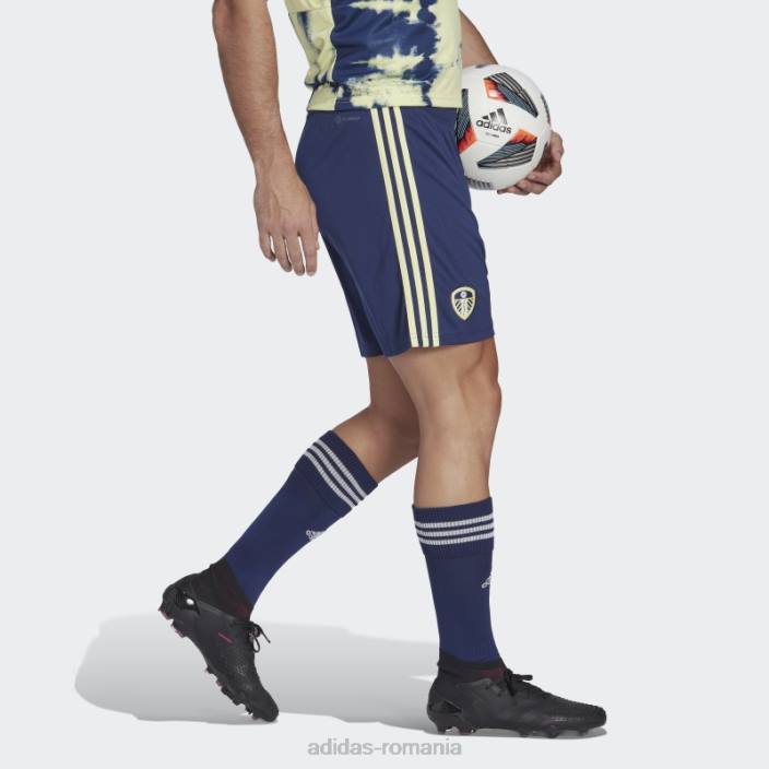 Adidas pantaloni scurți adidas leeds united fc 22/23 albastru închis pentru deplasare bărbați albastru inchis 2JBN15207