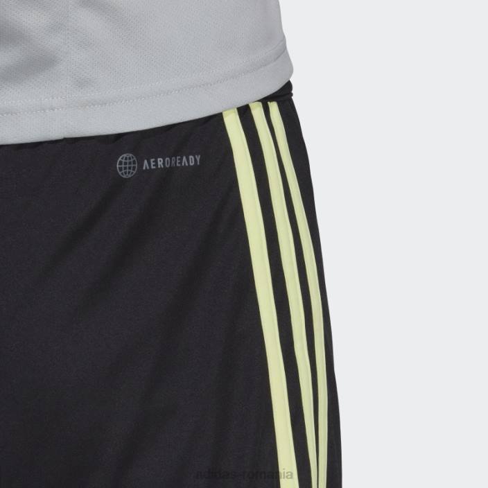 Adidas pantaloni scurți al treilea negru celtic fc 22/23 bărbați negru 2JBN14165