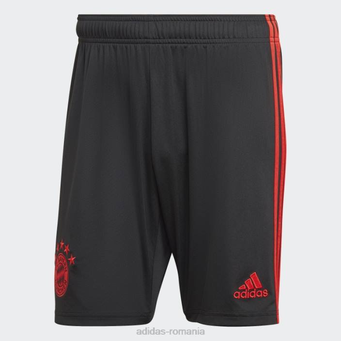 Adidas pantaloni scurți al treilea negru fc bayern 22/23 bărbați negru 2JBN14380