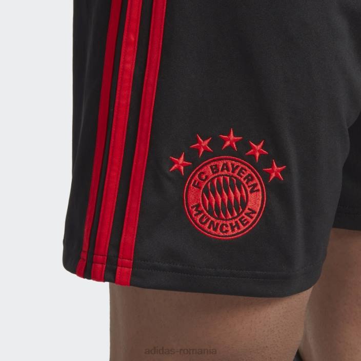 Adidas pantaloni scurți al treilea negru fc bayern 22/23 bărbați negru 2JBN14380