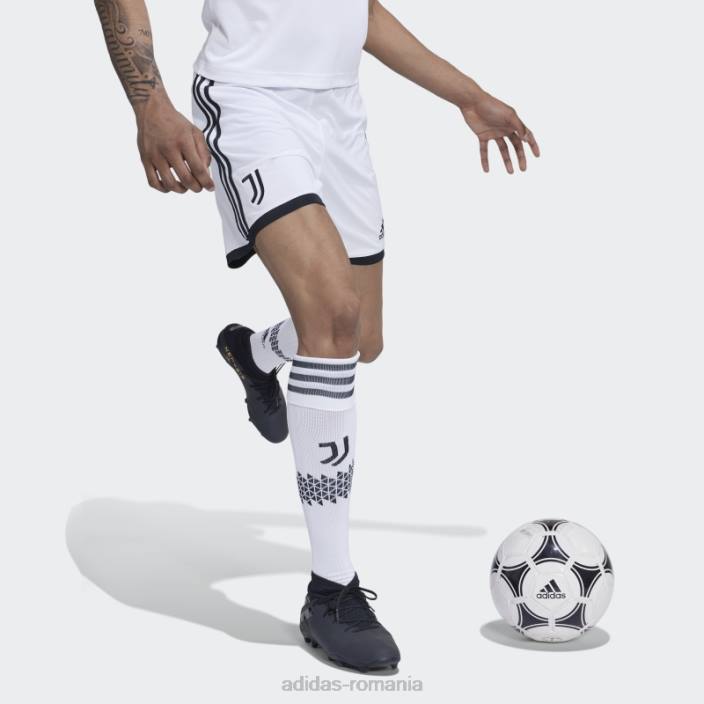 Adidas pantaloni scurți alb juventus 22/23 acasă bărbați alb negru 2JBN14410