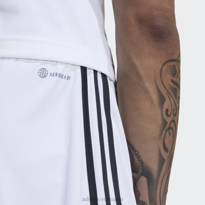 Adidas pantaloni scurți alb juventus 22/23 acasă bărbați alb negru 2JBN14410