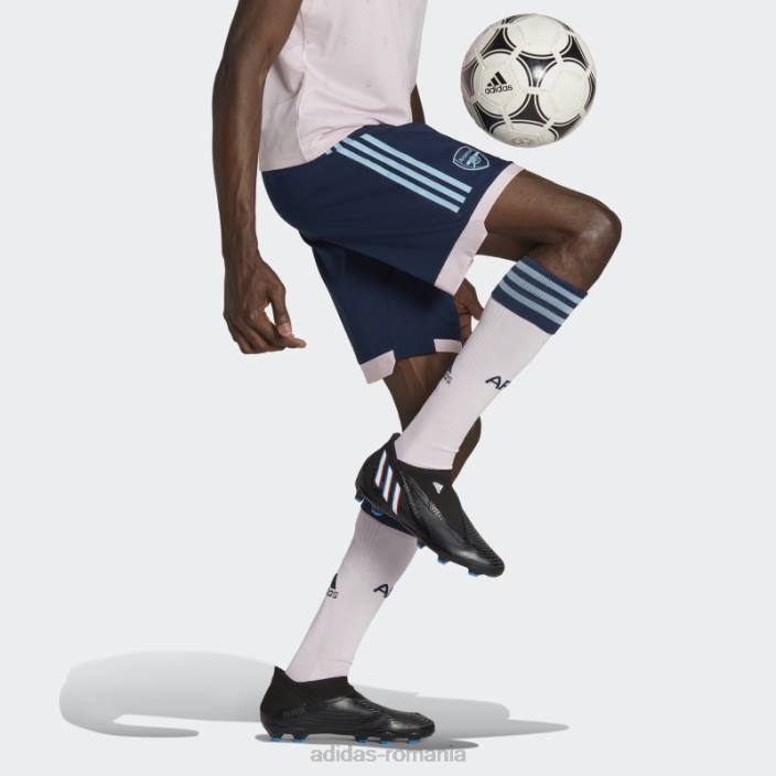 Adidas pantaloni scurți arsenal bleumarin 22/23 al treilea adidas bărbați albastru marin 2JBN14187
