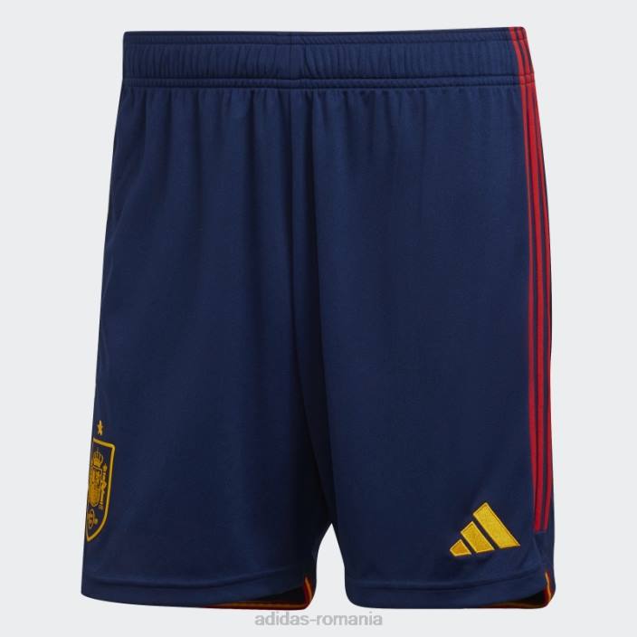Adidas pantaloni scurți de acasă bleumarin spain 22 bărbați bleumarin/auriu colegiu 2JBN14722