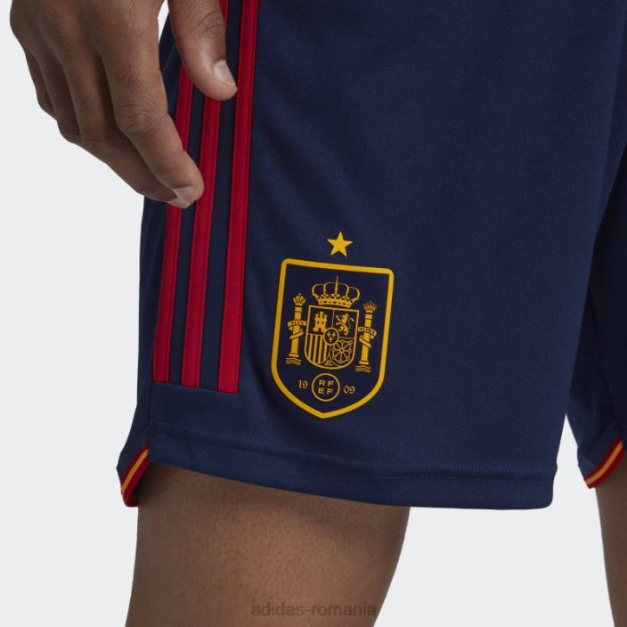 Adidas pantaloni scurți de acasă bleumarin spain 22 bărbați bleumarin/auriu colegiu 2JBN14722