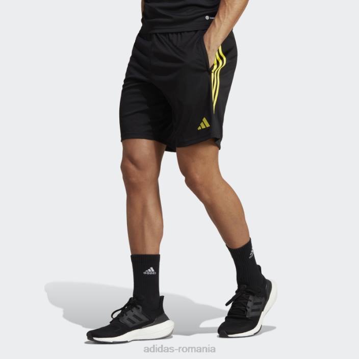 Adidas pantaloni scurți de antrenament club negru tiro 23 bărbați galben închis 2JBN13108