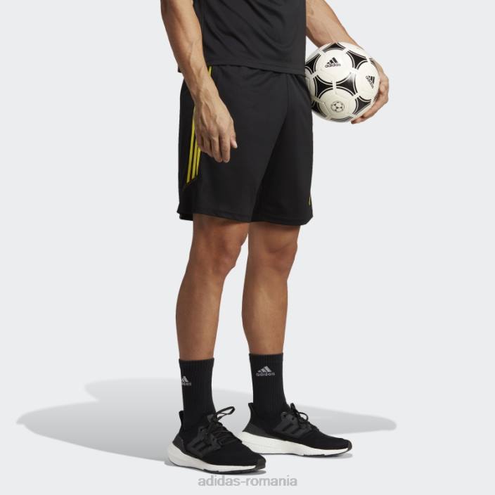 Adidas pantaloni scurți de antrenament club negru tiro 23 bărbați galben închis 2JBN13108