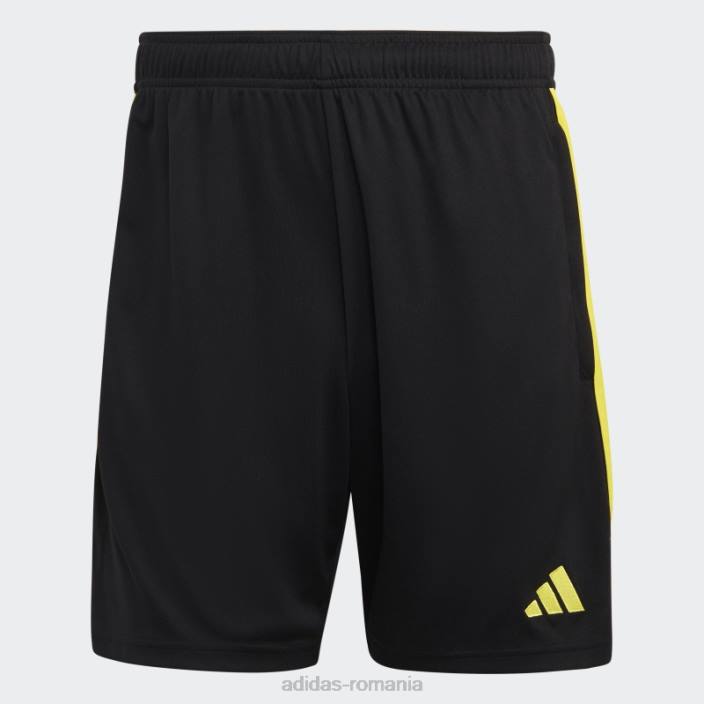 Adidas pantaloni scurți de antrenament club negru tiro 23 bărbați galben închis 2JBN13108