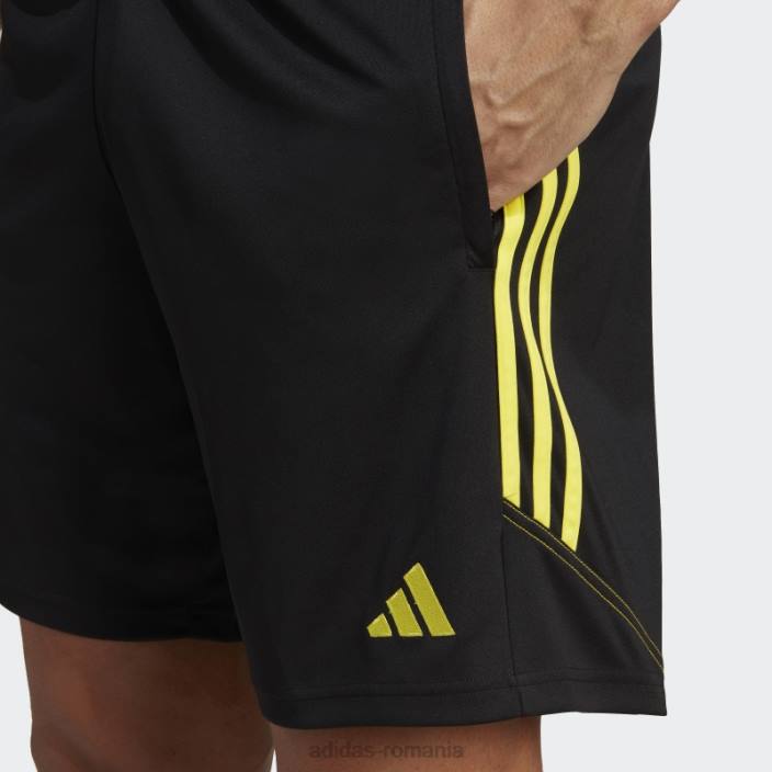 Adidas pantaloni scurți de antrenament club negru tiro 23 bărbați galben închis 2JBN13108