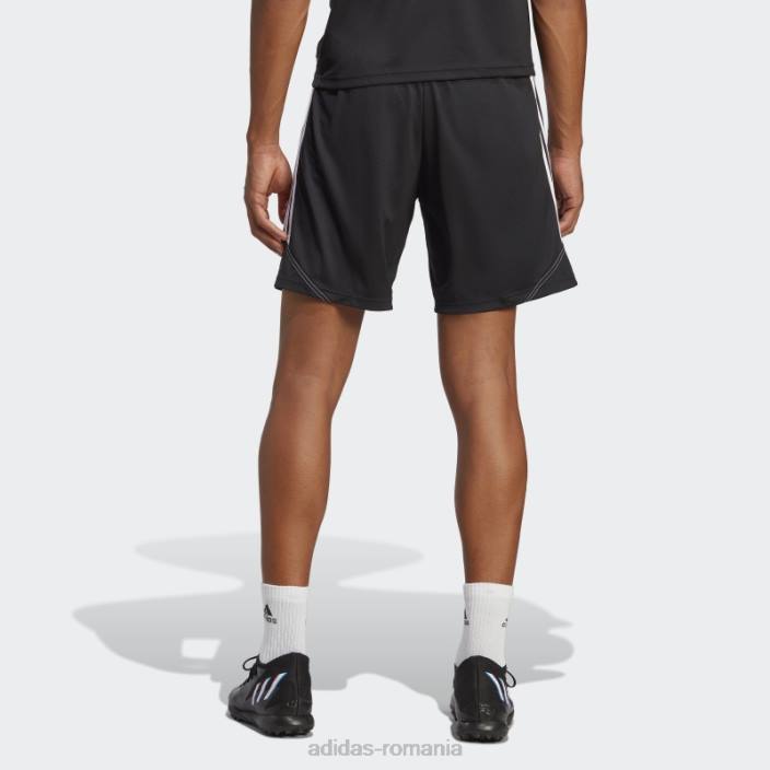 Adidas pantaloni scurți de antrenament club tiro 23 negru bărbați alb negru 2JBN13117