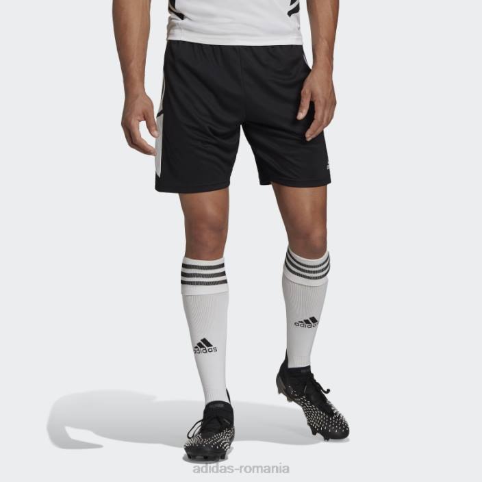 Adidas pantaloni scurți de antrenament condivo 22 alb elegant bărbați alb negru 2JBN13967