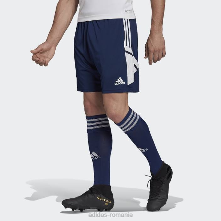 Adidas pantaloni scurți de antrenament condivo 22 bleumarin bărbați bleumarin/alb 2JBN14056