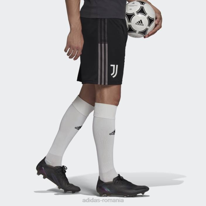 Adidas pantaloni scurți de antrenament juventus tiro negru adidas bărbați negru 2JBN14382