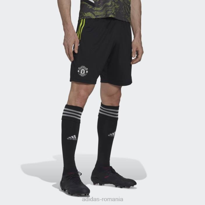 Adidas pantaloni scurți de antrenament negru manchester united condivo 22 bărbați negru 2JBN14338