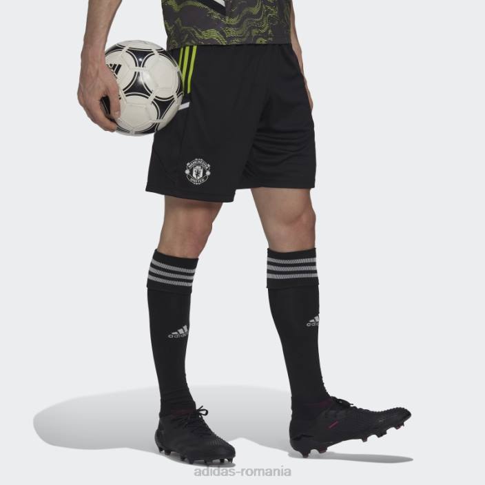 Adidas pantaloni scurți de antrenament negru manchester united condivo 22 bărbați negru 2JBN14338