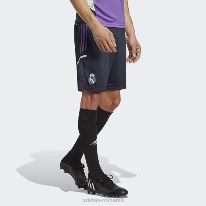 Adidas pantaloni scurți de antrenament real madrid condivo 22 bleumarin de noapte bărbați marina de noapte 2JBN14236