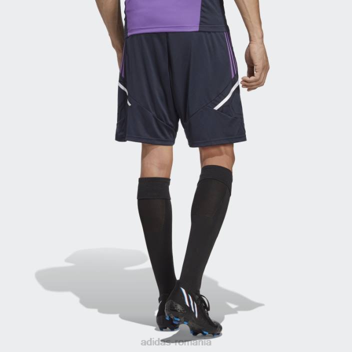 Adidas pantaloni scurți de antrenament real madrid condivo 22 bleumarin de noapte bărbați marina de noapte 2JBN14236