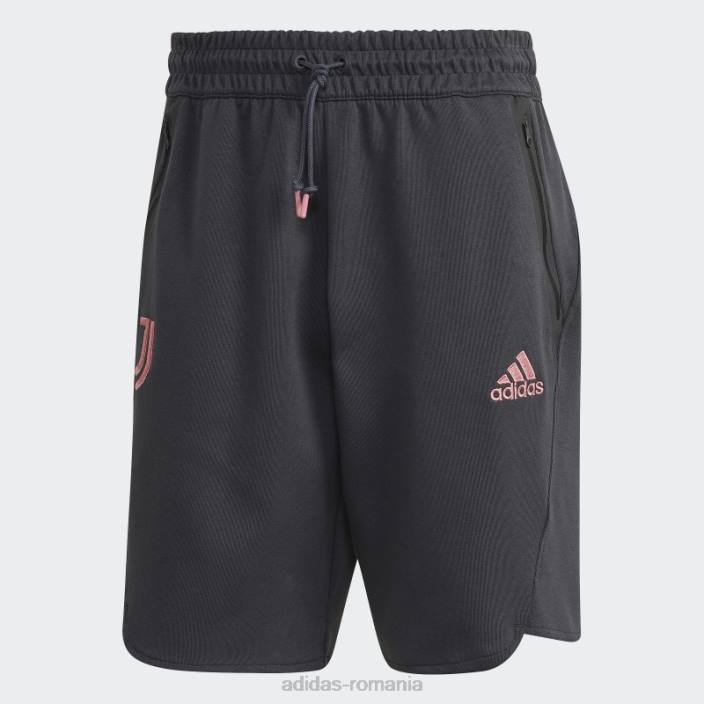 Adidas pantaloni scurți de călătorie carbon juventus adidas bărbați carbon 2JBN14283