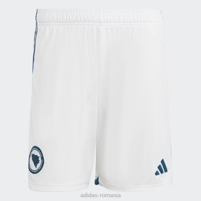 Adidas pantaloni scurți de deplasare bosnia 22 alb adidas bărbați alb 2JBN13992