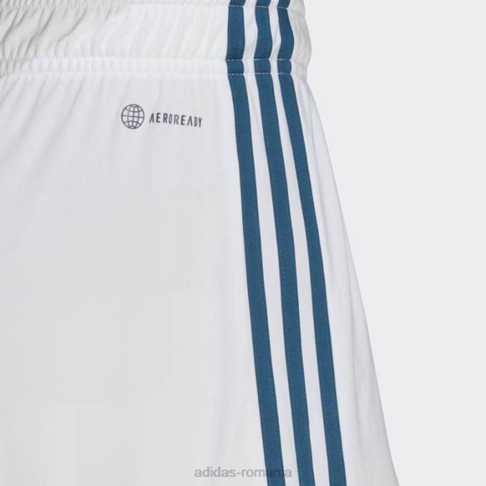 Adidas pantaloni scurți de deplasare bosnia 22 alb adidas bărbați alb 2JBN13992