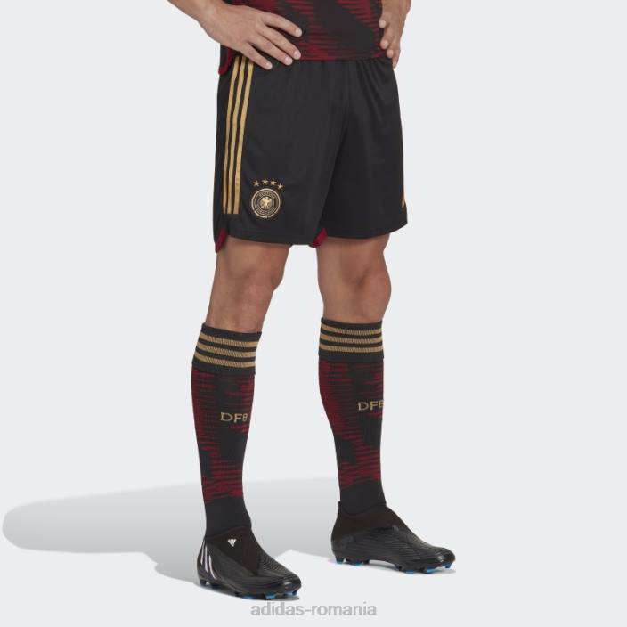 Adidas pantaloni scurți de deplasare germany 22 negru bărbați negru 2JBN14317