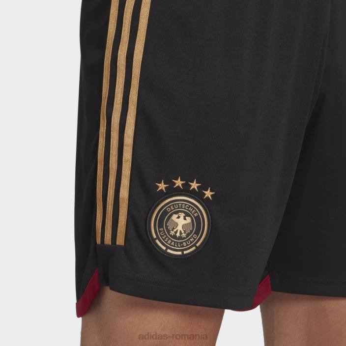 Adidas pantaloni scurți de deplasare germany 22 negru bărbați negru 2JBN14317