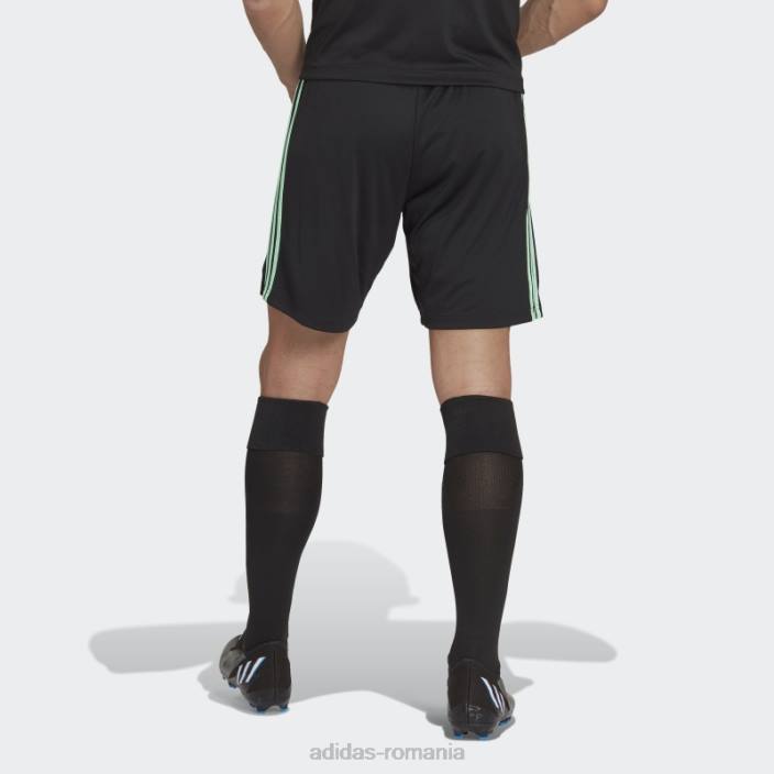Adidas pantaloni scurți de deplasare leicester city fc 22/23 negru bărbați negru 2JBN14252