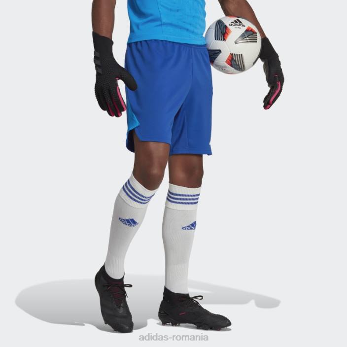 Adidas pantaloni scurți de portar tiro 23 pro albastru regal bărbați papură albastru regal/albastru 2JBN13931