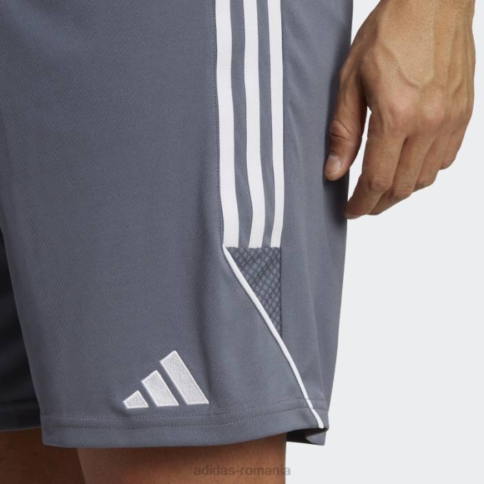 Adidas pantaloni scurți eleganti tiro 23 league alb bărbați onix/alb 2JBN6385