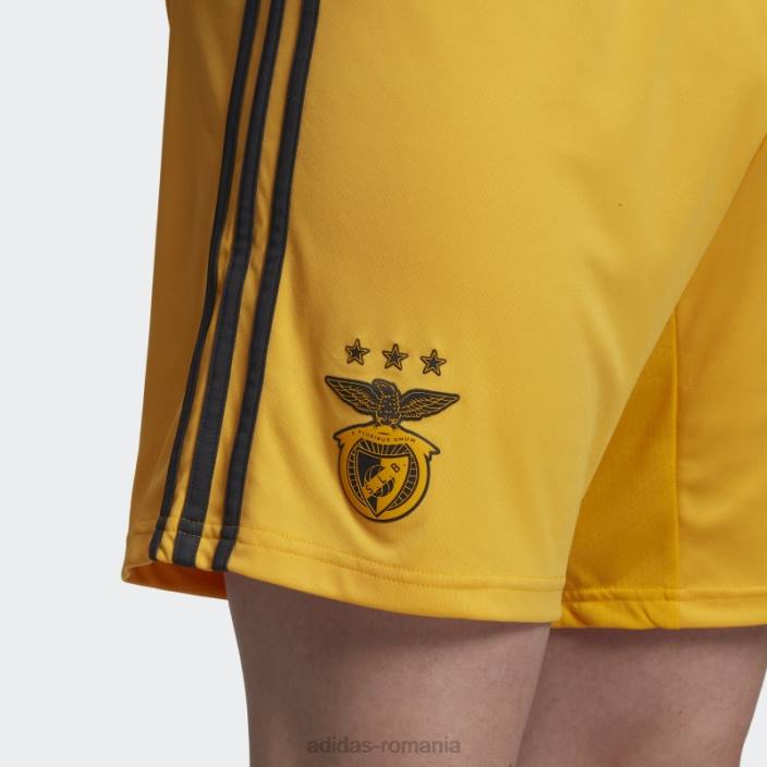 Adidas pantaloni scurți galben Benfica 22/23 deplasare adidas bărbați galben 2JBN14349