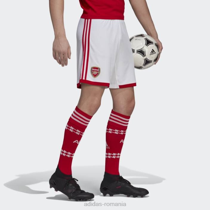 Adidas pantaloni scurți home arsenal 22/23 alb adidas bărbați alb 2JBN13278
