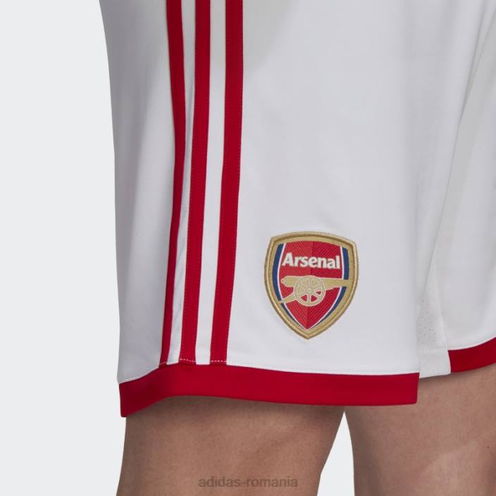 Adidas pantaloni scurți home arsenal 22/23 alb adidas bărbați alb 2JBN13278