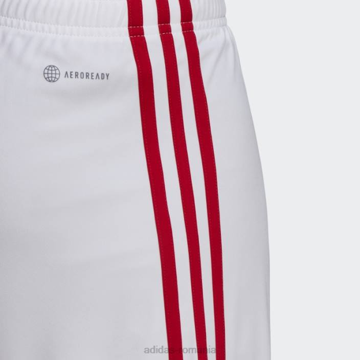 Adidas pantaloni scurți home arsenal 22/23 alb adidas bărbați alb 2JBN13278