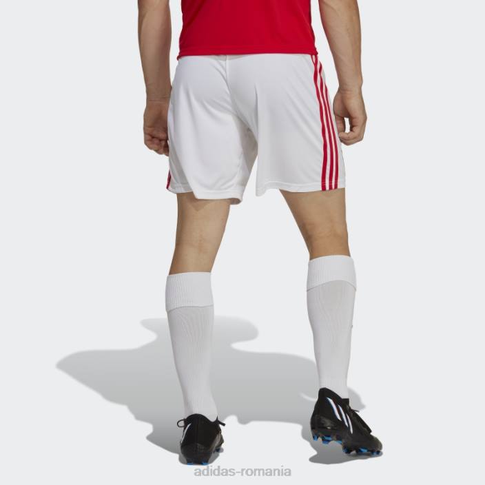 Adidas pantaloni scurți home benfica 22/23 alb bărbați alb 2JBN14411