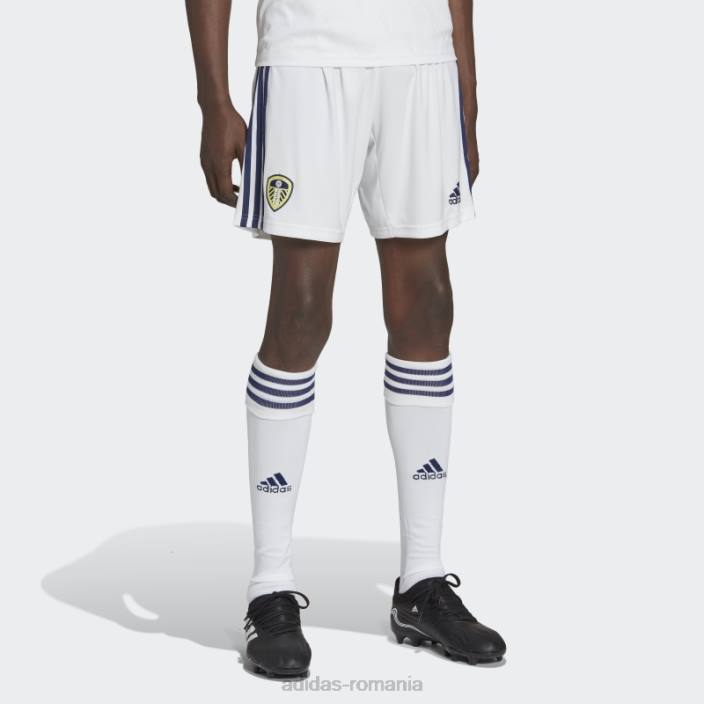 Adidas pantaloni scurți home leeds united fc alb 22/23 bărbați alb 2JBN14122